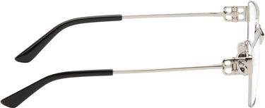 Slnečné okuliare Balenciaga Silver Mercury Glasses Metalická | BB0375OA-003, 1