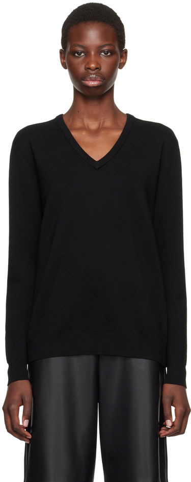 Sveter Max Mara V-Neck Sweater Čierna | 2421366122600 MM12120, 0