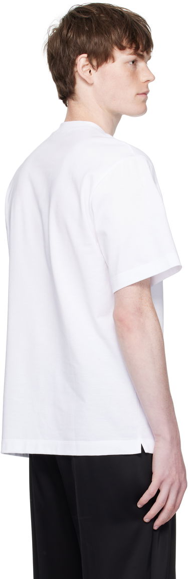 Tričko FERRAGAMO Ferragamo Signature Crew Neck T-Shirt Biela | 786470, 2