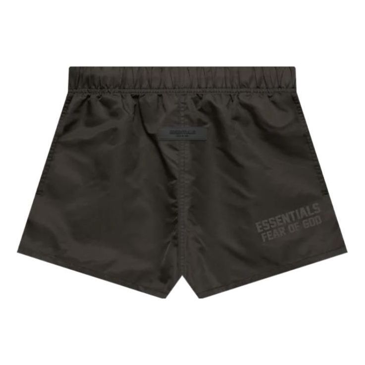 Šortky Fear of God Essentials Running Shorts Čierna | FOG-FW22-704