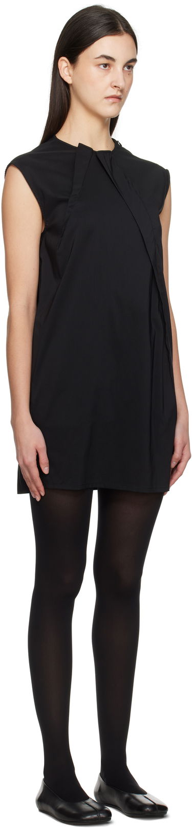 Šaty Maison Margiela MM6 Maison Margiela Shirting Darting Mini Dress Čierna | S52DA0066 M35043, 1