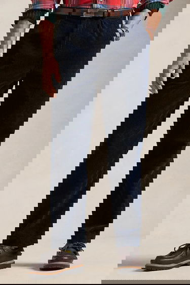 Nohavice Polo by Ralph Lauren EASY PANT-PLEATED Trousers Modrá | 710944489002, 4