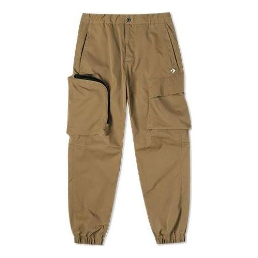 Cargo nohavice Converse Stretch Woven Cargo Pants Hnedá | 10024872-A01