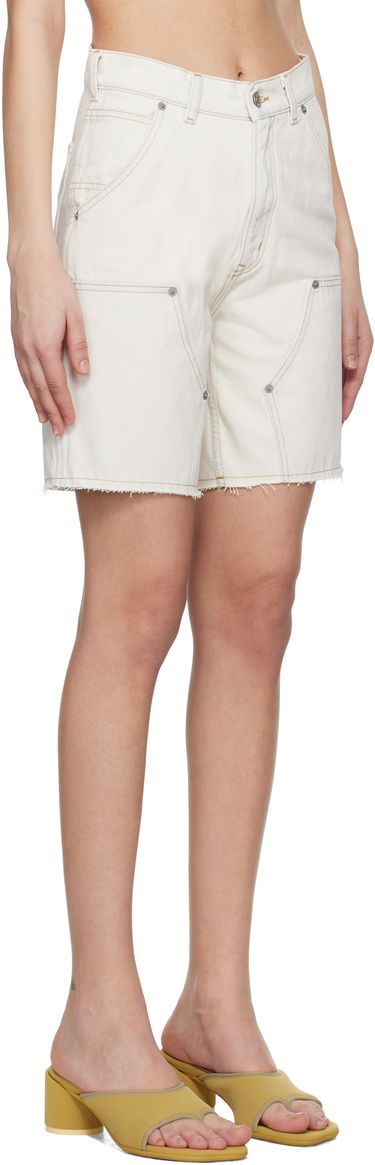 Šortky Maison Margiela MM6 Maison Margiela Paneled Denim Shorts Biela | SH2MU0012 M30018, 1