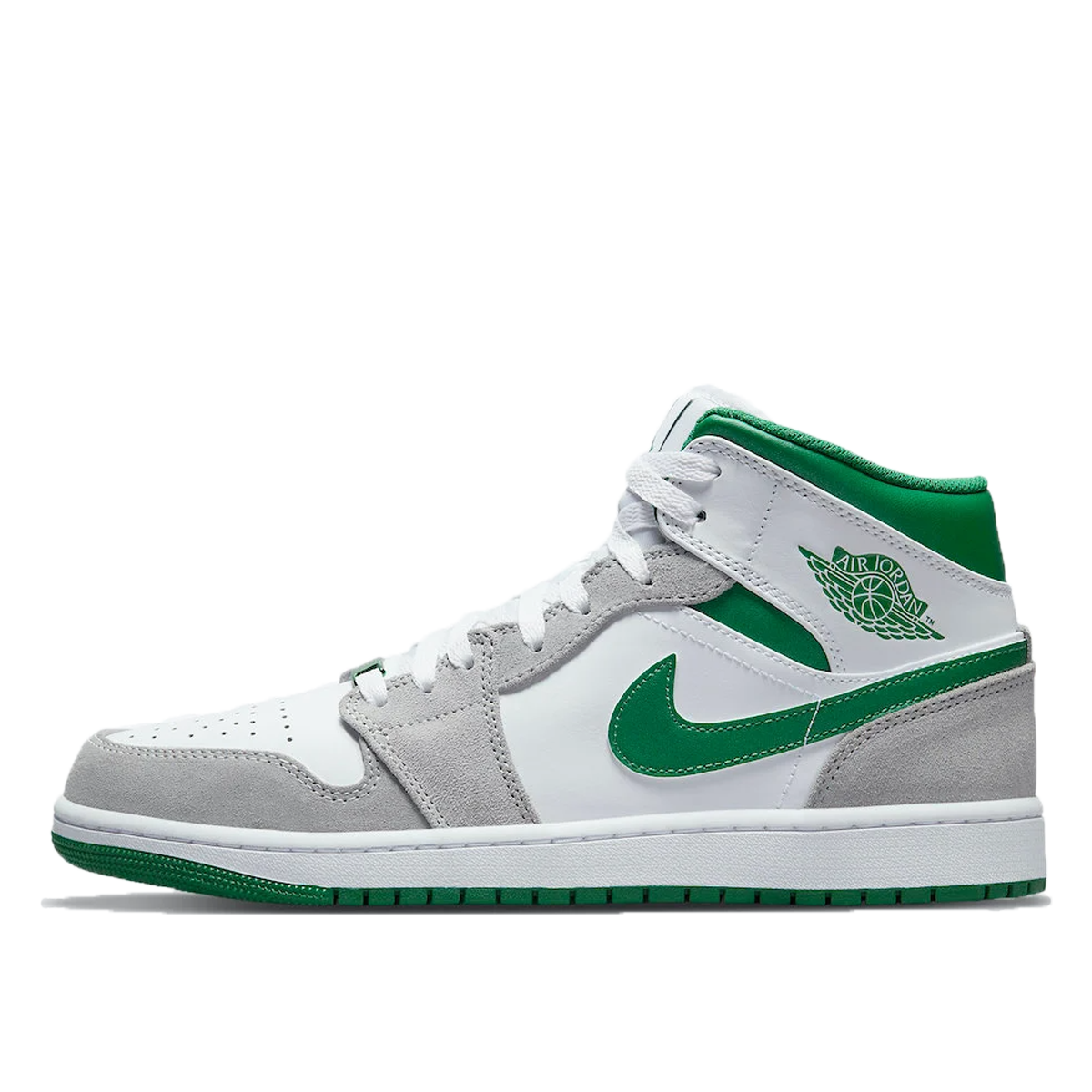 Air Jordan 1 Mid SE "Grey Pine Green"