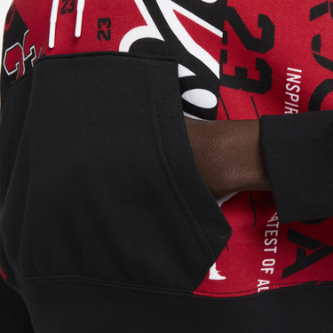Mikina Jordan Jordan Fleece All-over Printed Hoodie Rôznofarebný | DD9295-010, 3