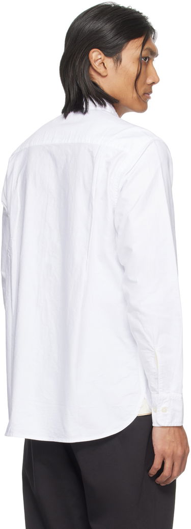 Košeľa Universal Works Universal Works Bib Front Shirt Biela | P2950, 2