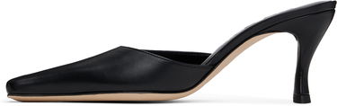 Tenisky a topánky BY FAR Selene Leather Mules Čierna | MWFHC018CL013BK001PL, 2