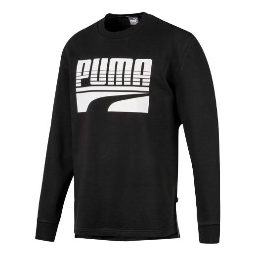 Sveter Puma Rebel Bold Logo Graphic Sweatshirt Čierna | 580905-01