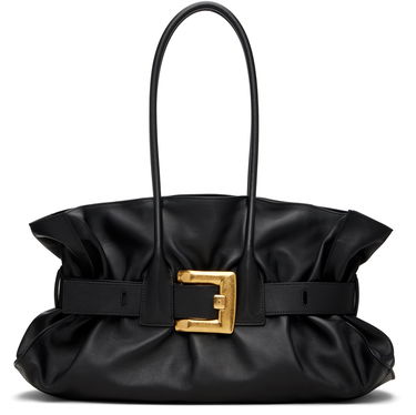 Tote bag Balmain Large Calfskin Anthem Tote Čierna | GN1DB991LSAX, 0