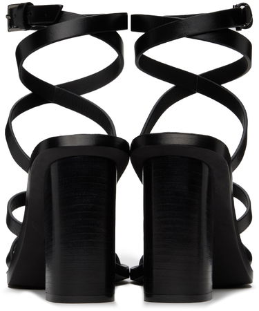 Tenisky a topánky Max Mara Juttal Heeled Sandals Čierna | 2414521092600, 1