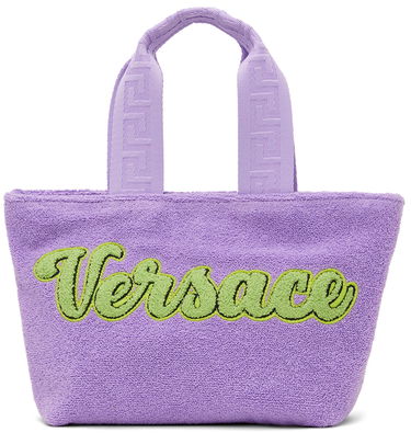 Tote bag Versace Towel Tote Bag Fialová | 1007937_1A05655, 0