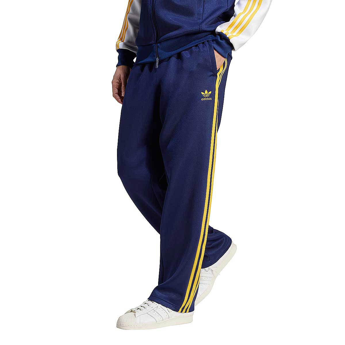 Tepláky adidas Originals Adicolor Classics+ Wide Leg Track Pants Navy | IM4461, 1