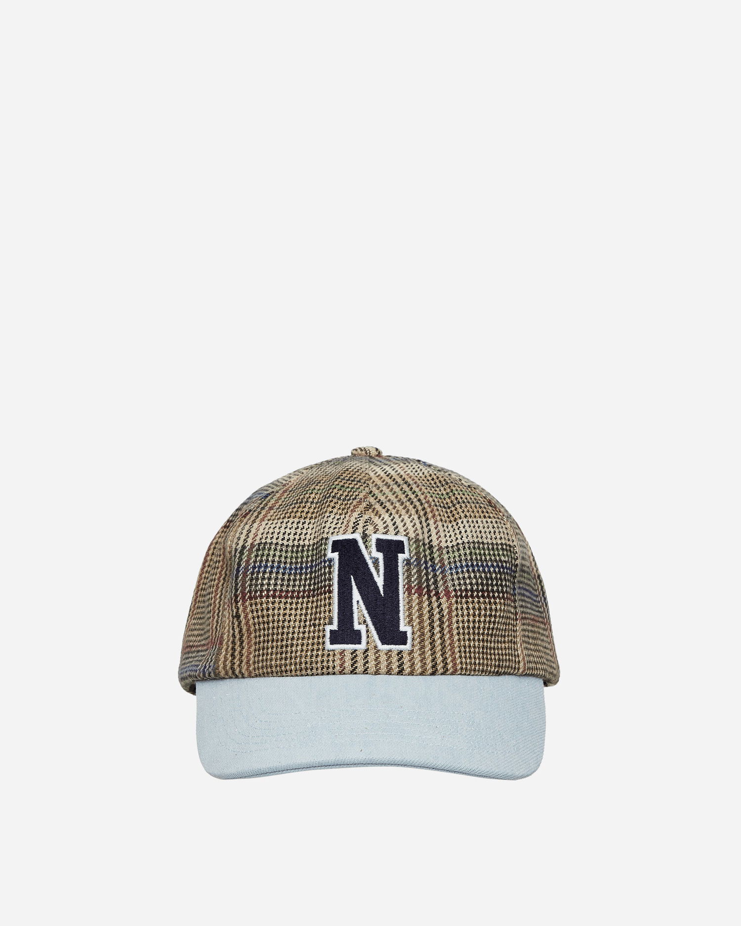 Šiltovka Noah Plaid Crown 5-Panel Cap Tan Zelené | H120SS24 TPD, 1