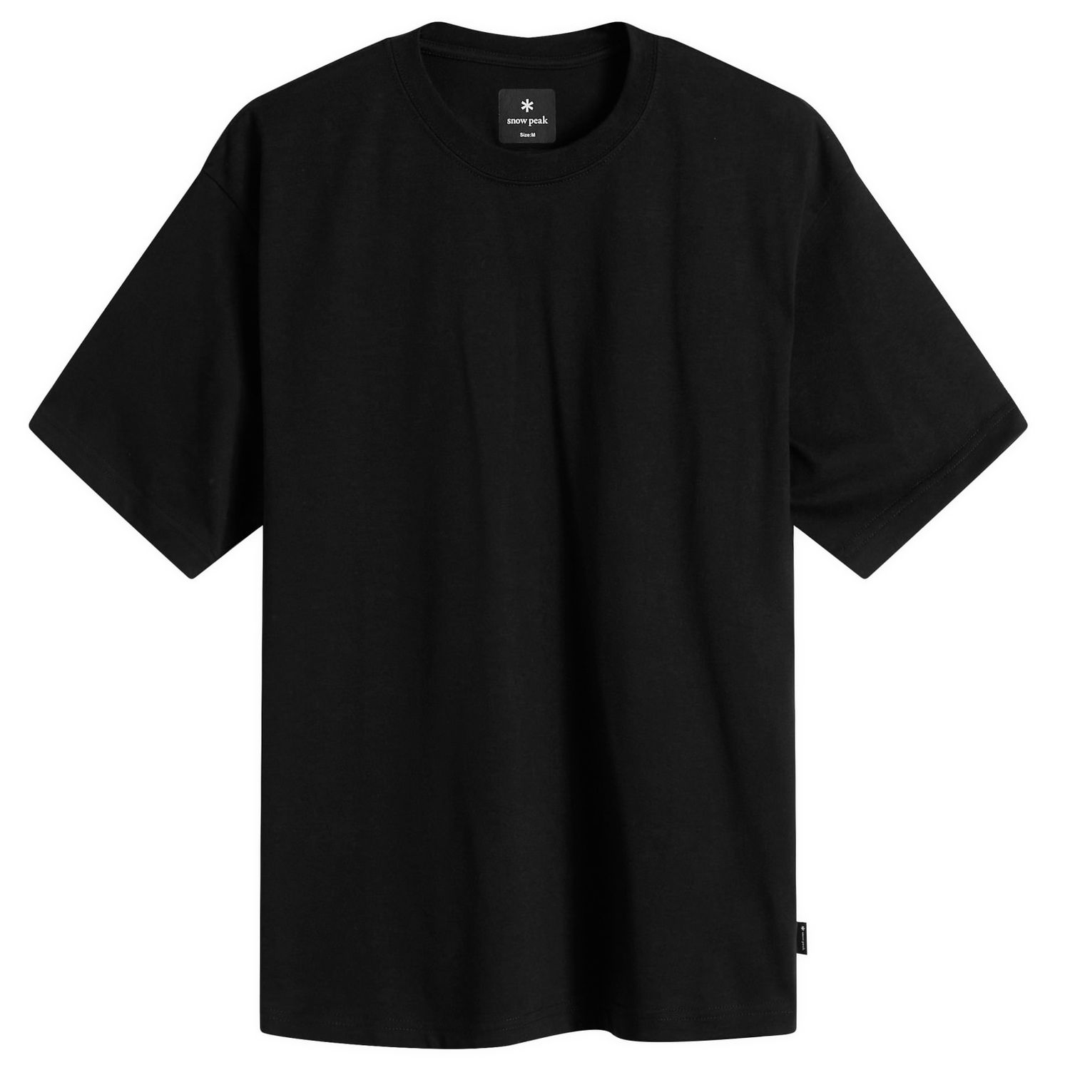 Tričko Snow Peak Back Printed Logo T-Shirt, Size Small Čierna | NSD-TS-25AU004-BLK, 1