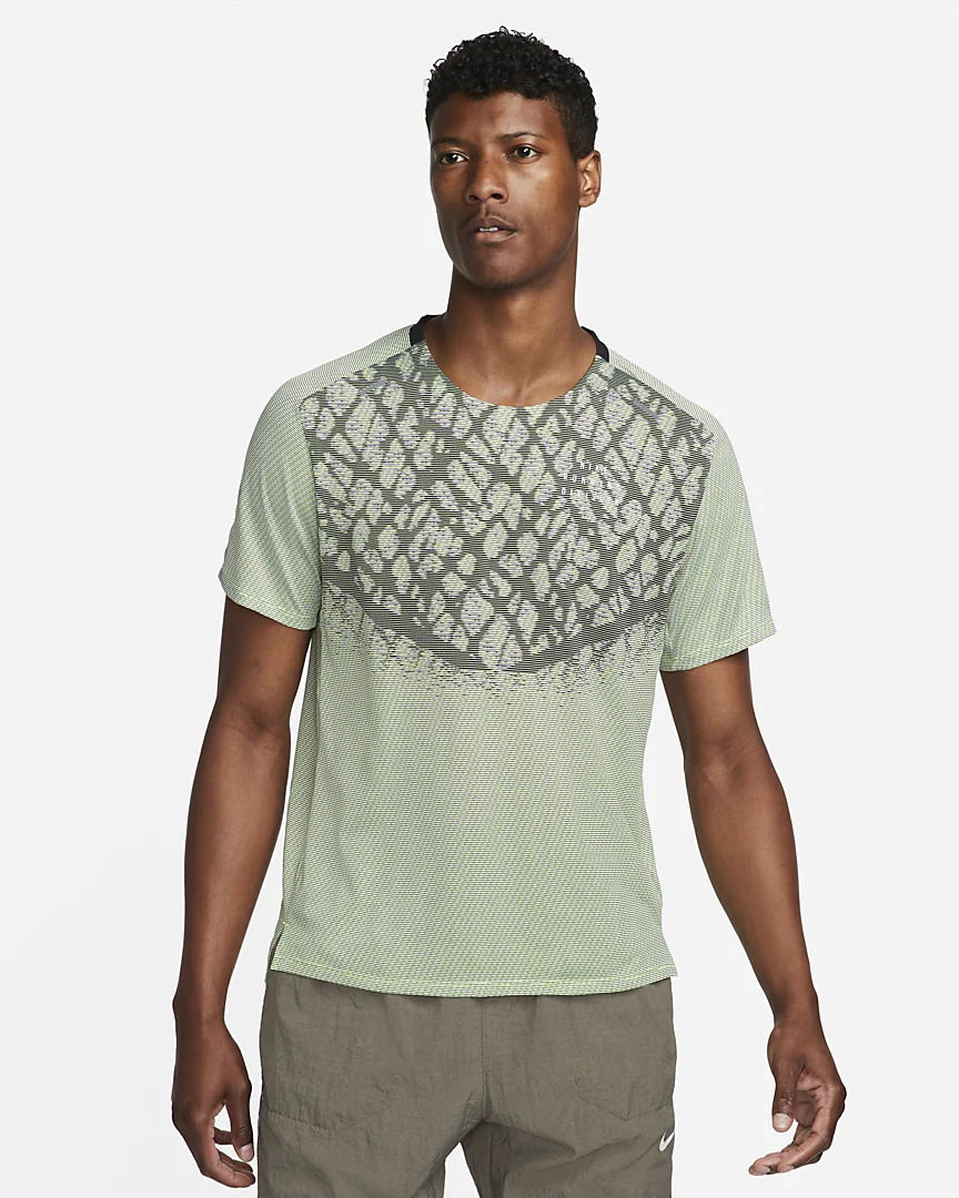 Tričko Nike Dri-FIT ADV Run Division TechKnit Short-Sleeve Running Top Zelené | DQ4778-011, 0