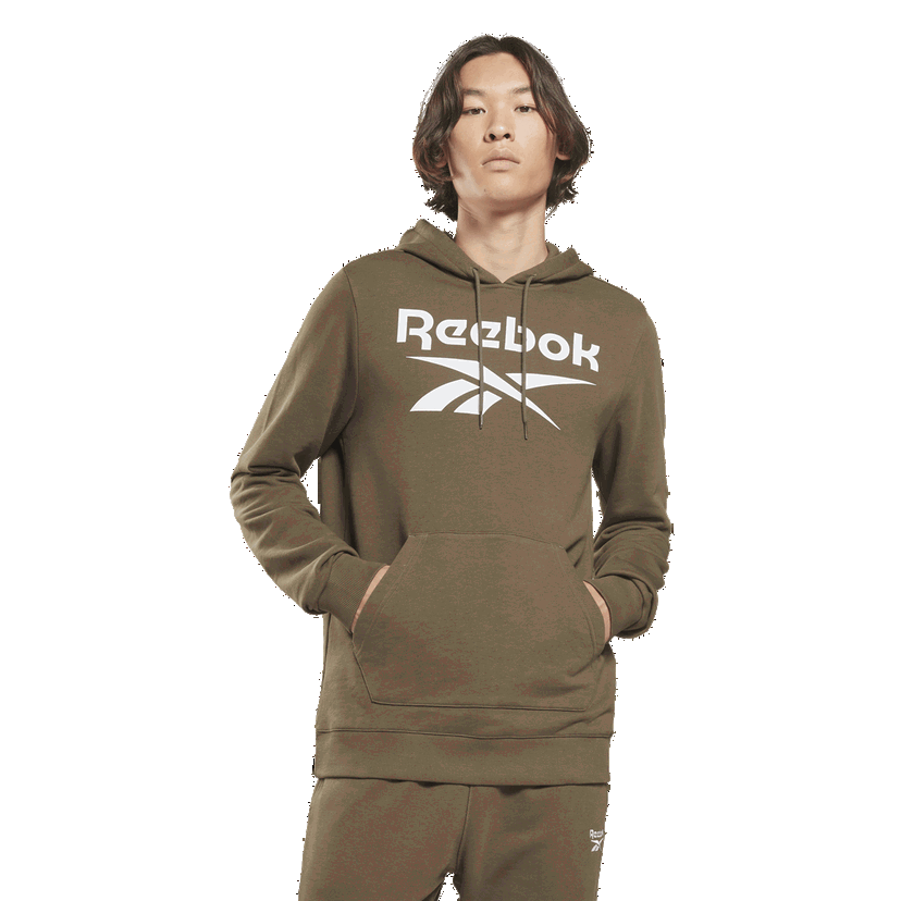 Mikina Reebok Identity Big Logo Hoodie Zelené | HF0770