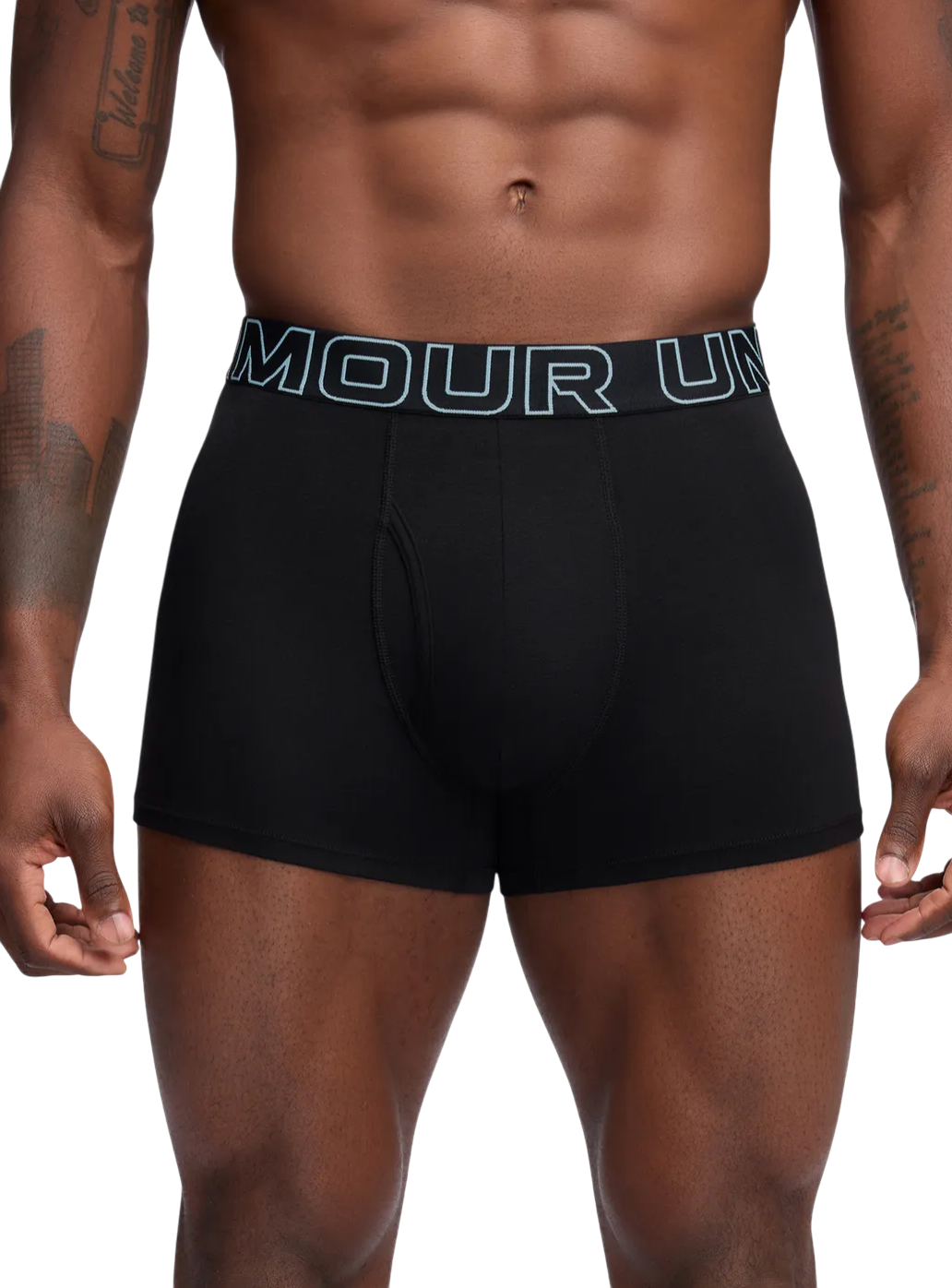 Boxerky Under Armour Under Armour Performance Cotton Boxer Briefs 3-Pack Čierna | 1383891-003, 1