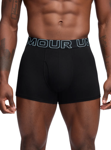 Boxerky Under Armour Under Armour Performance Cotton Boxer Briefs 3-Pack Čierna | 1383891-003, 1