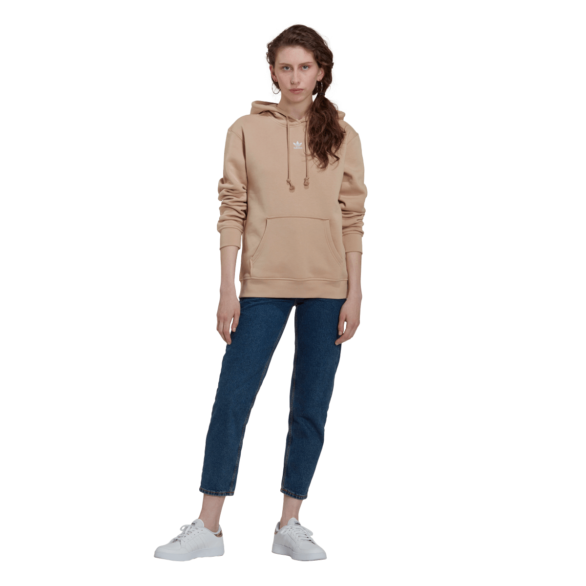 Mikina adidas Originals Adicolor Hoodie Béžová | HJ7861, 0