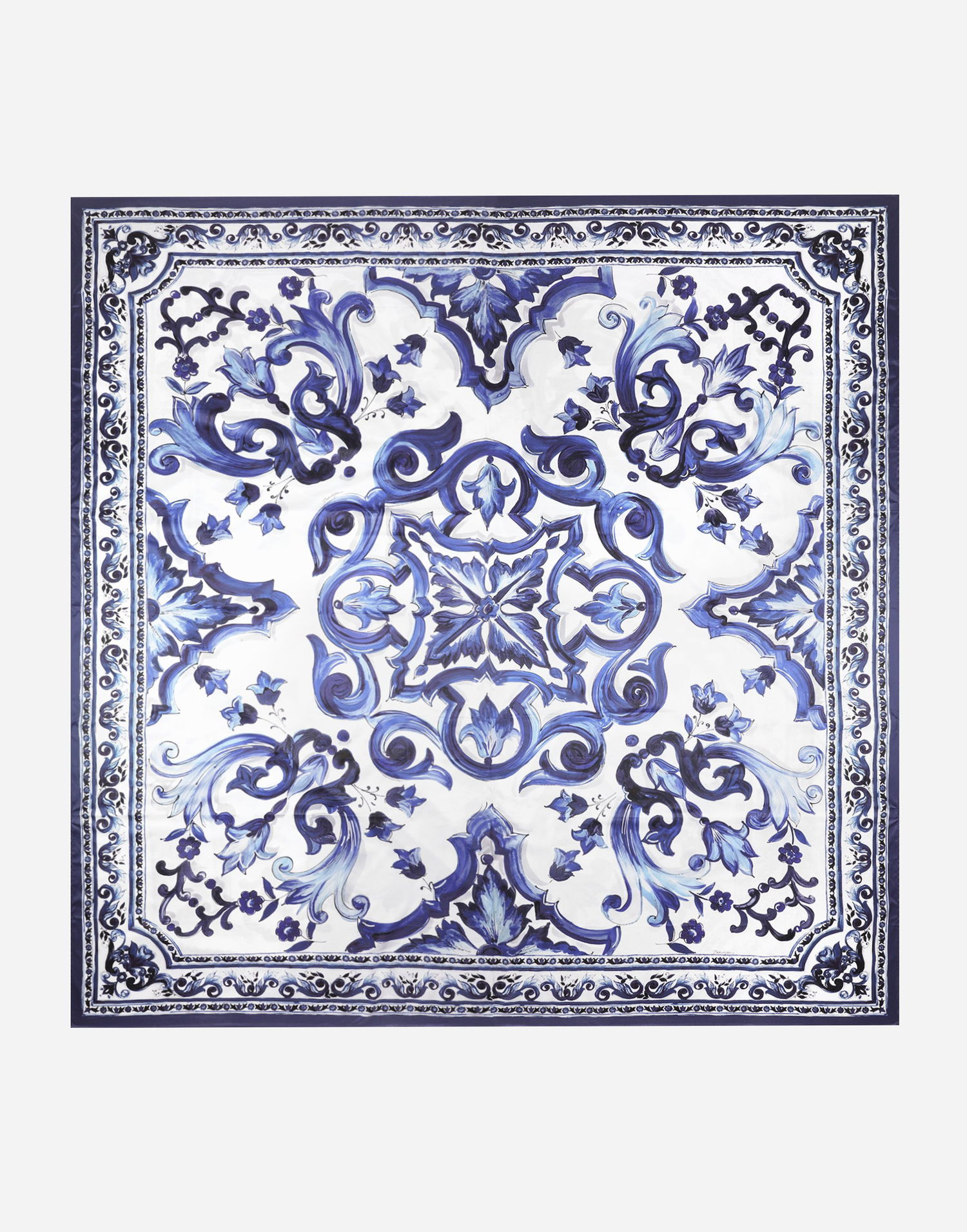 Doplnky Dolce & Gabbana Dolce & Gabbana Cotton Sateen Fitted Sheet Modrá | TCE048TCAKFUB011, 0