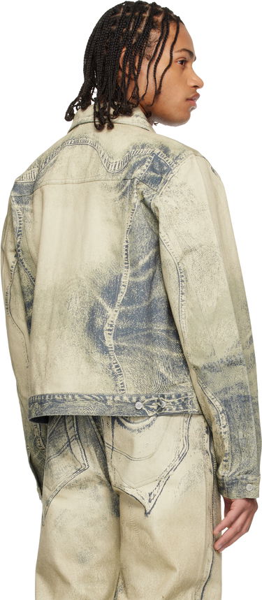 Bunda Camper Distorted Print Denim Jacket Rôznofarebný | AU00005-011, 2