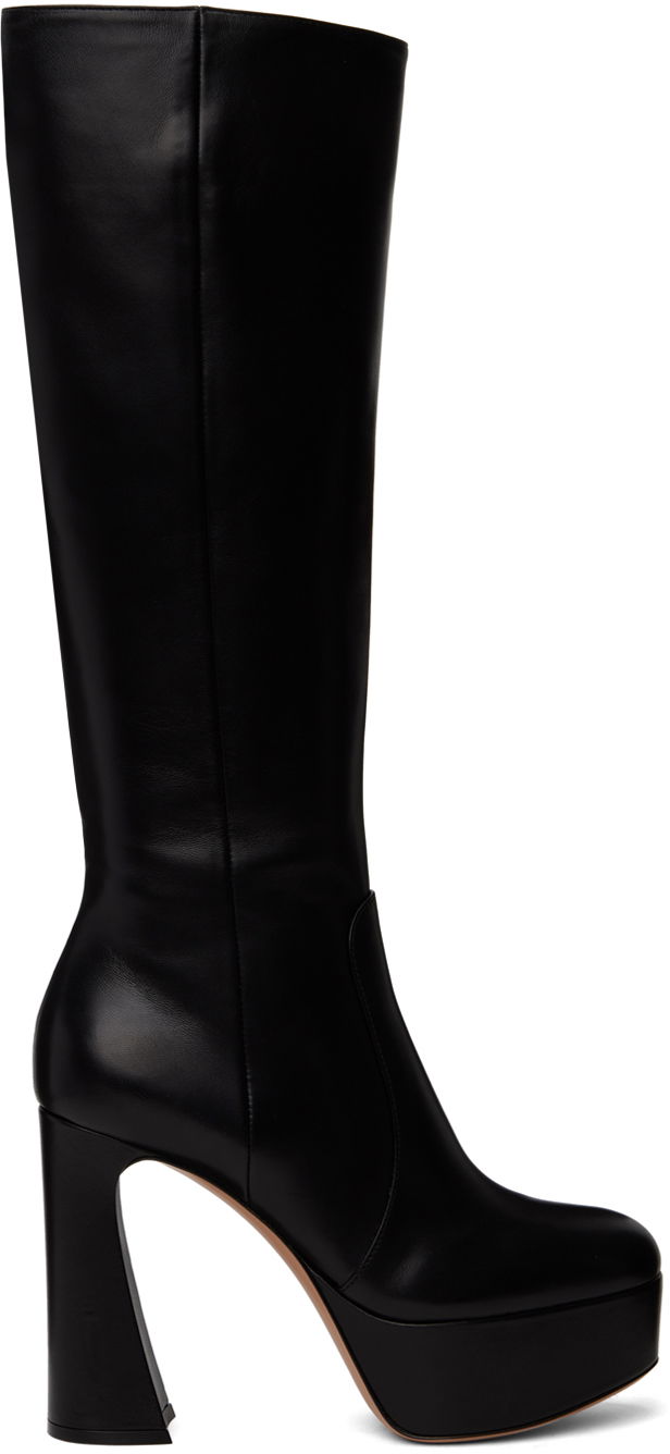 Oblečenie Gianvito Rossi Gianvito Rossi Platform Boots Čierna | G80267.70RIC.NAP, 0