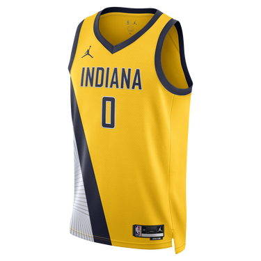 Dres Jordan Dri-FIT NBA Indiana Pacers Statement Edition Swingman Jersey Žltá | DO9528-731, 2