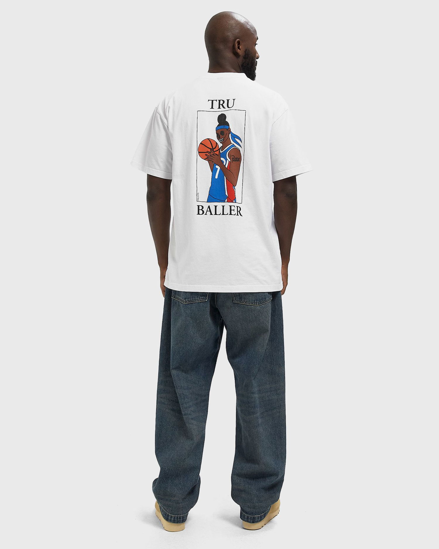 Tričko Patta Tru Baller T-Shirt Biela | POC-AW25-1000-290-0082-002, 1