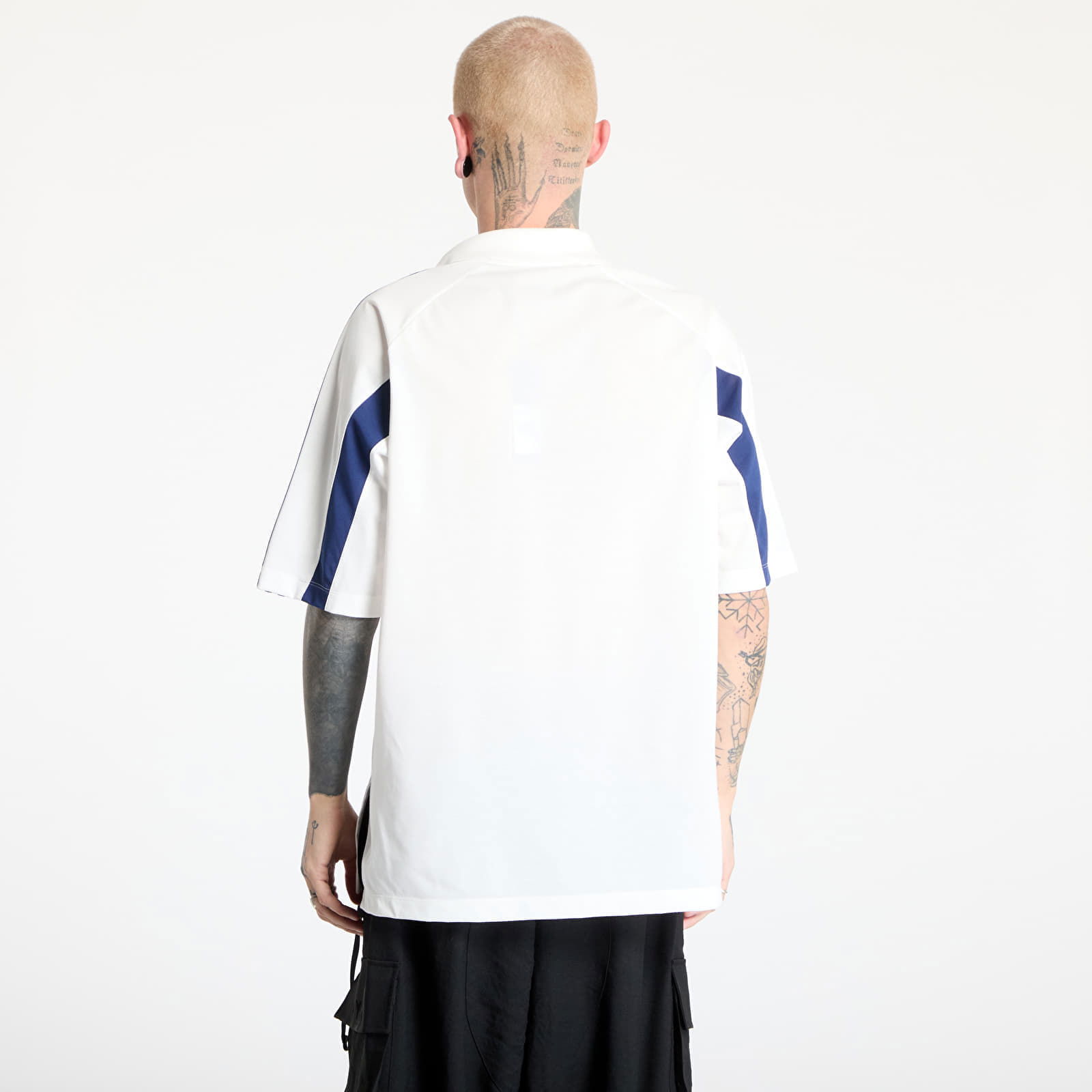 Cut Line White T-Shirt