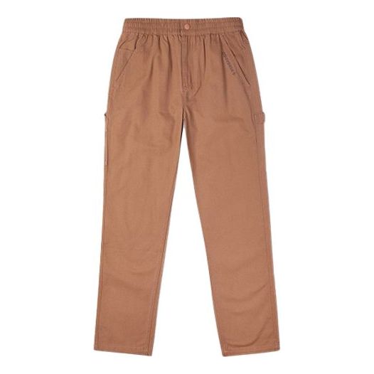 Cargo nohavice Converse Logo Straight Casual Pants Hnedá | 10020002-A04, 0