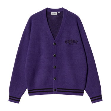 Sveter Carhartt WIP Onyx Cardigan Fialová | I033561_1ZT_XX, 1