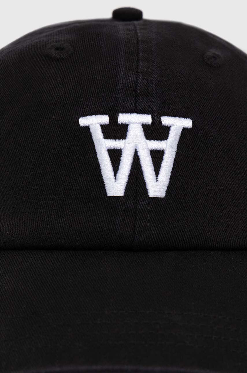 Šiltovka WOOD WOOD Wood Wood Eli Embroidery Baseball Cap Čierna | 10000805.7083, 1