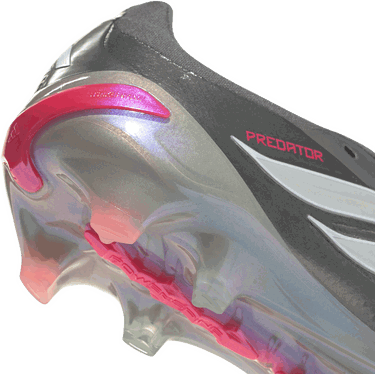 Tenisky a topánky adidas Performance Predator Pro Fold-Over Tongue FG Metalická | jr3324, 5