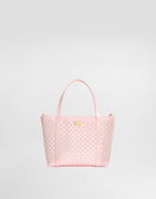 Dolce & Gabbana Perforated Patent Leather Shoulder Bag