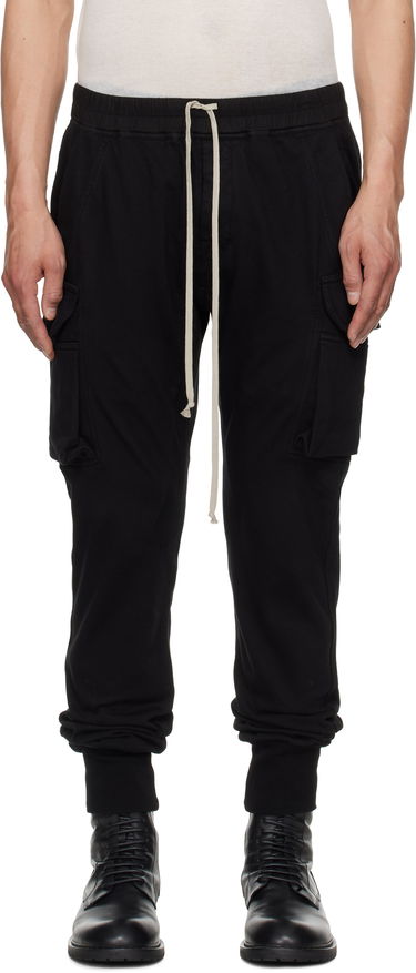 Tepláky Rick Owens Rick Owens DRKSHDW Hollywood Mastodon Cut Cargo Pants Čierna | DU01E3386 RIG, 0