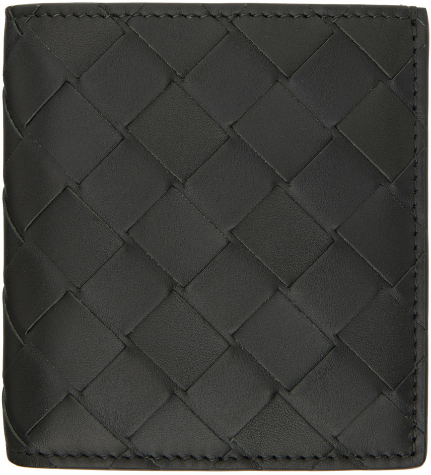 Peňaženka Bottega Veneta Slim Bifold Leather Wallet Šedá | 749400VCPQ6, 0