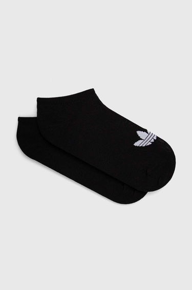 Ponožky adidas Originals Trefoil Liner 6-pack Socks Čierna | IJ5624, 0