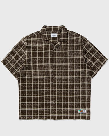 Košeľa Butter Goods Checkered Vacation Shirt Hnedá | P23979, 1