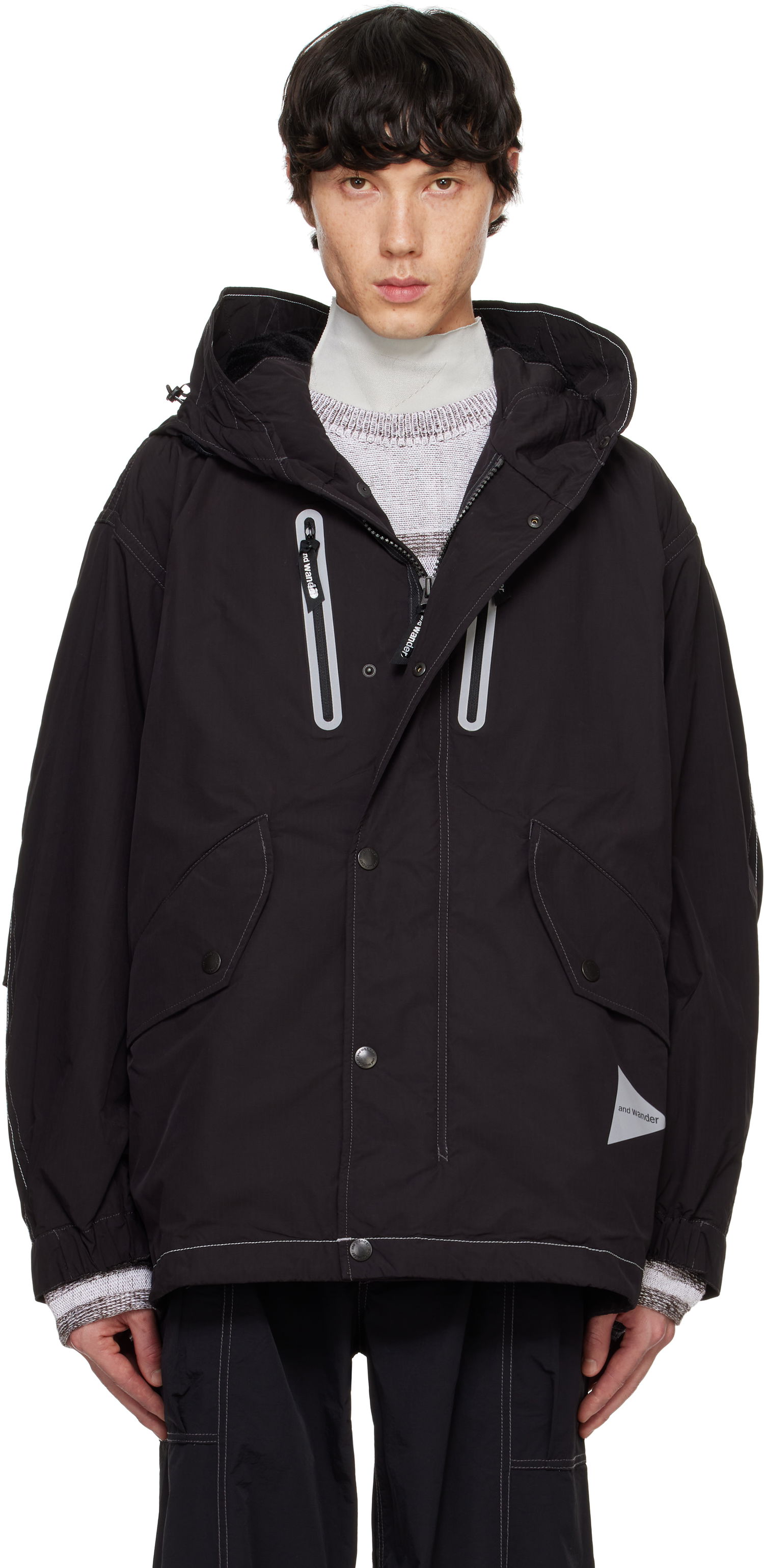 Parka and wander Fishtail Octa Jacket Čierna | 5744281137, 0