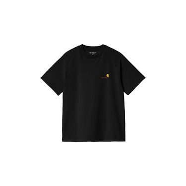 Tričko Carhartt WIP American Script T-Shirt Čierna | I032218_89_XX, 7