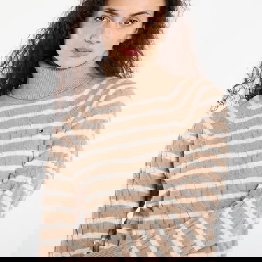 Sveter Tommy Hilfiger Tommy Hilfiger Soft Wool Cable Roll-Neck Long Sleeve Sweater Béžová | WW0WW46791 0AJ, 1