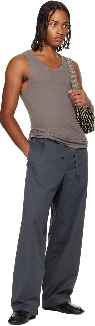 Nohavice LEMAIRE Lemaire Pyjama Trousers Šedá | PA1211 LF1207, 3