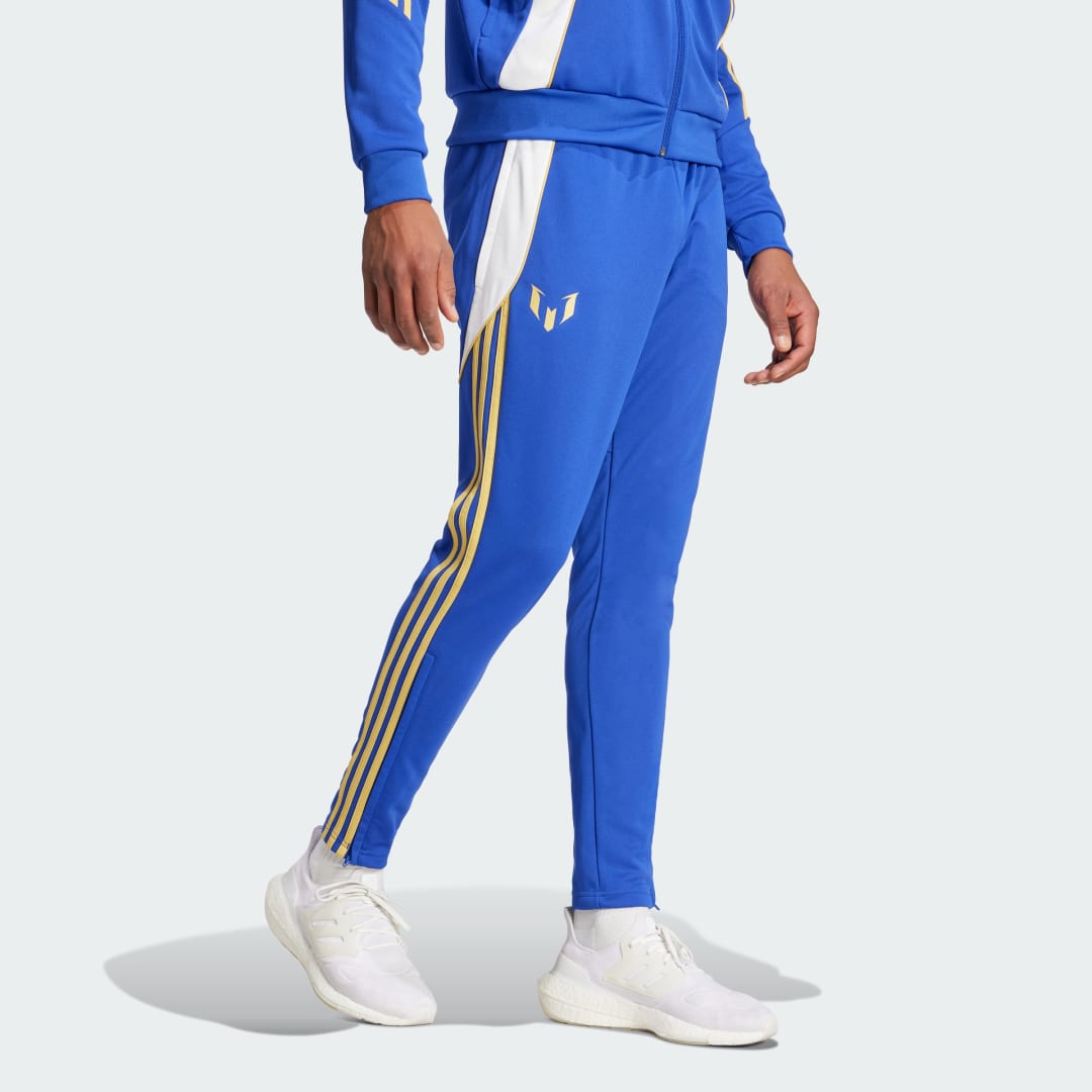Nohavice adidas Performance Pitch 2 Street Messi Modrá | IS6469, 1