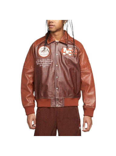 Bunda Jordan Maison Château Rouge x Brand Flight Jacket Hnedá | DJ9770-203