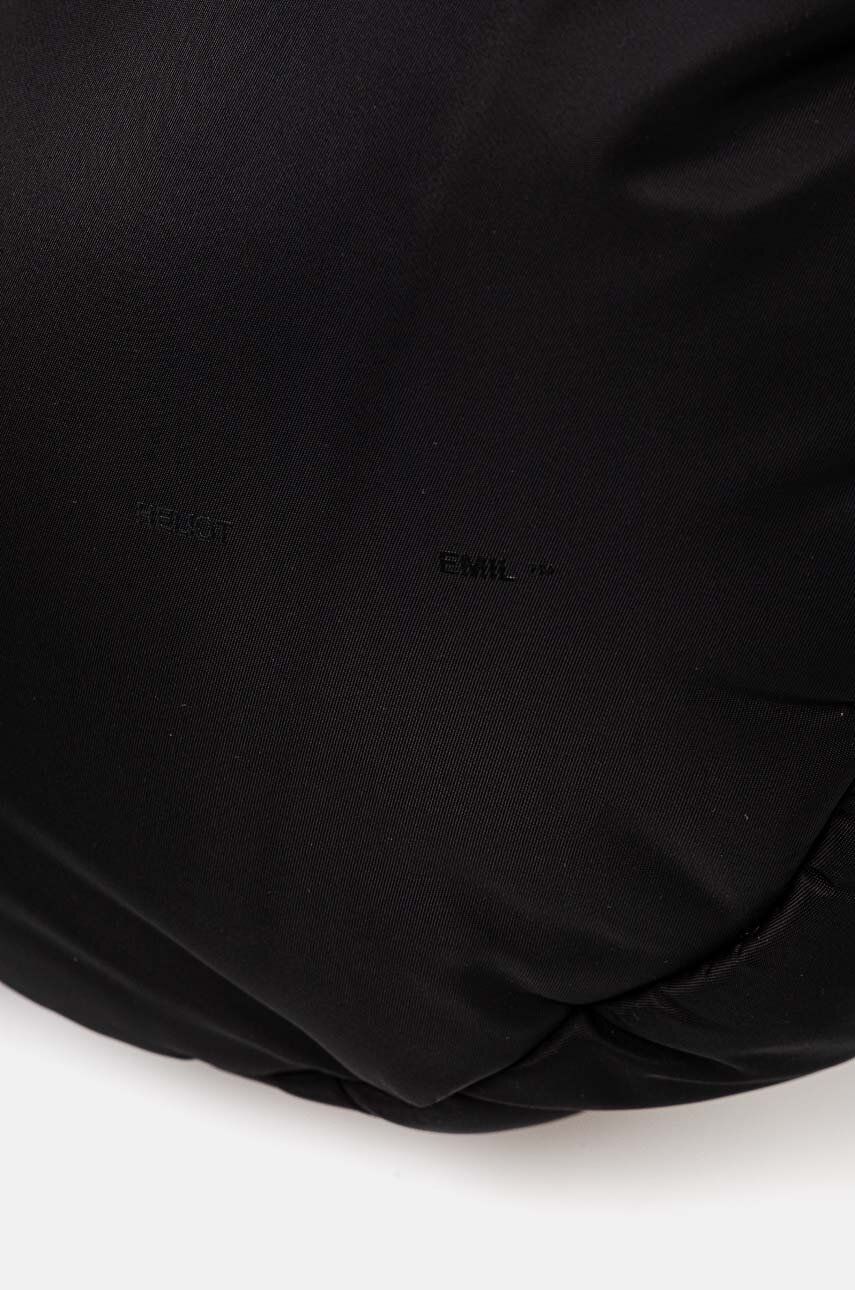 Black Padded Shoulder Bag