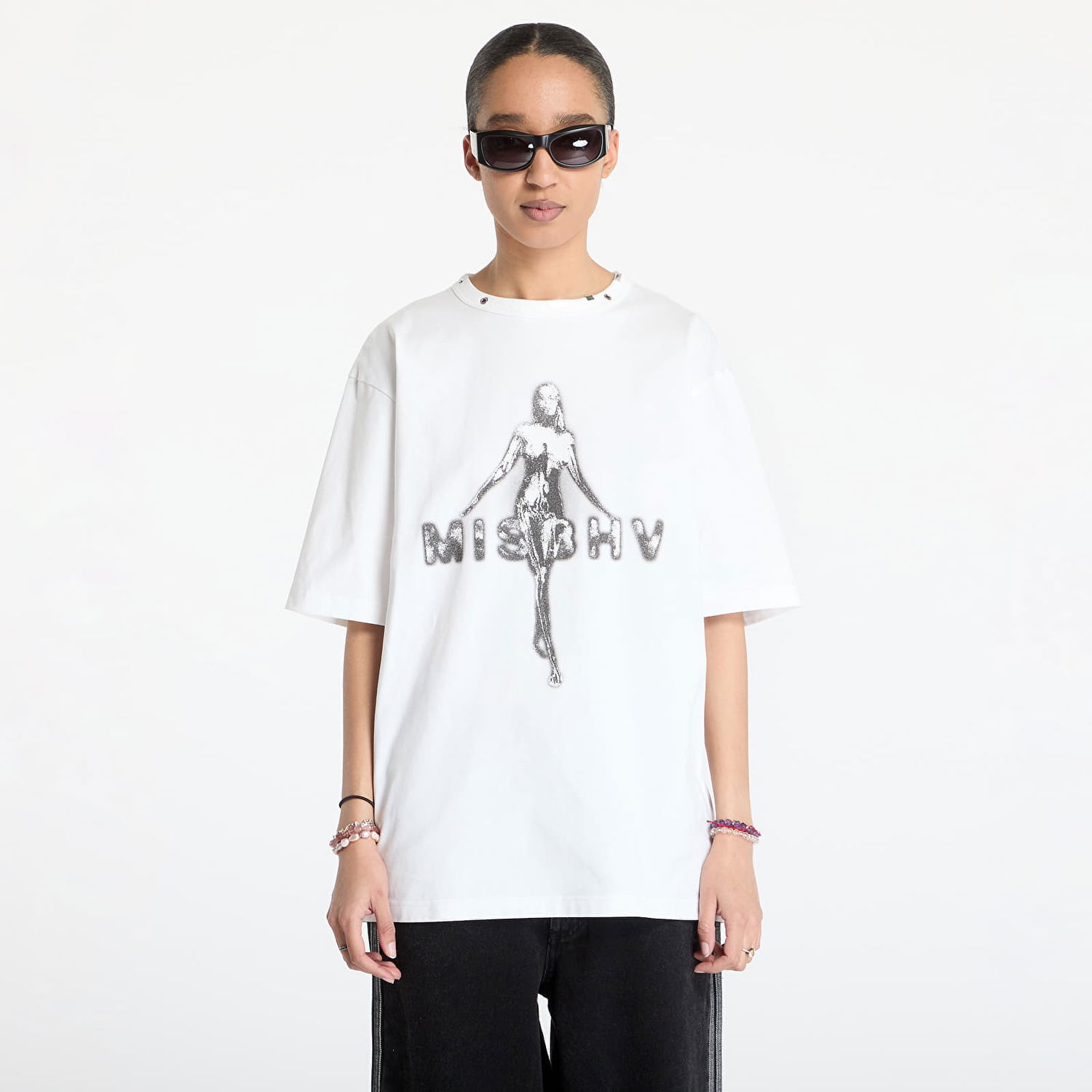 Tričko MISBHV MISBHV Vintage T-Shirt Biela | 250M124, 0