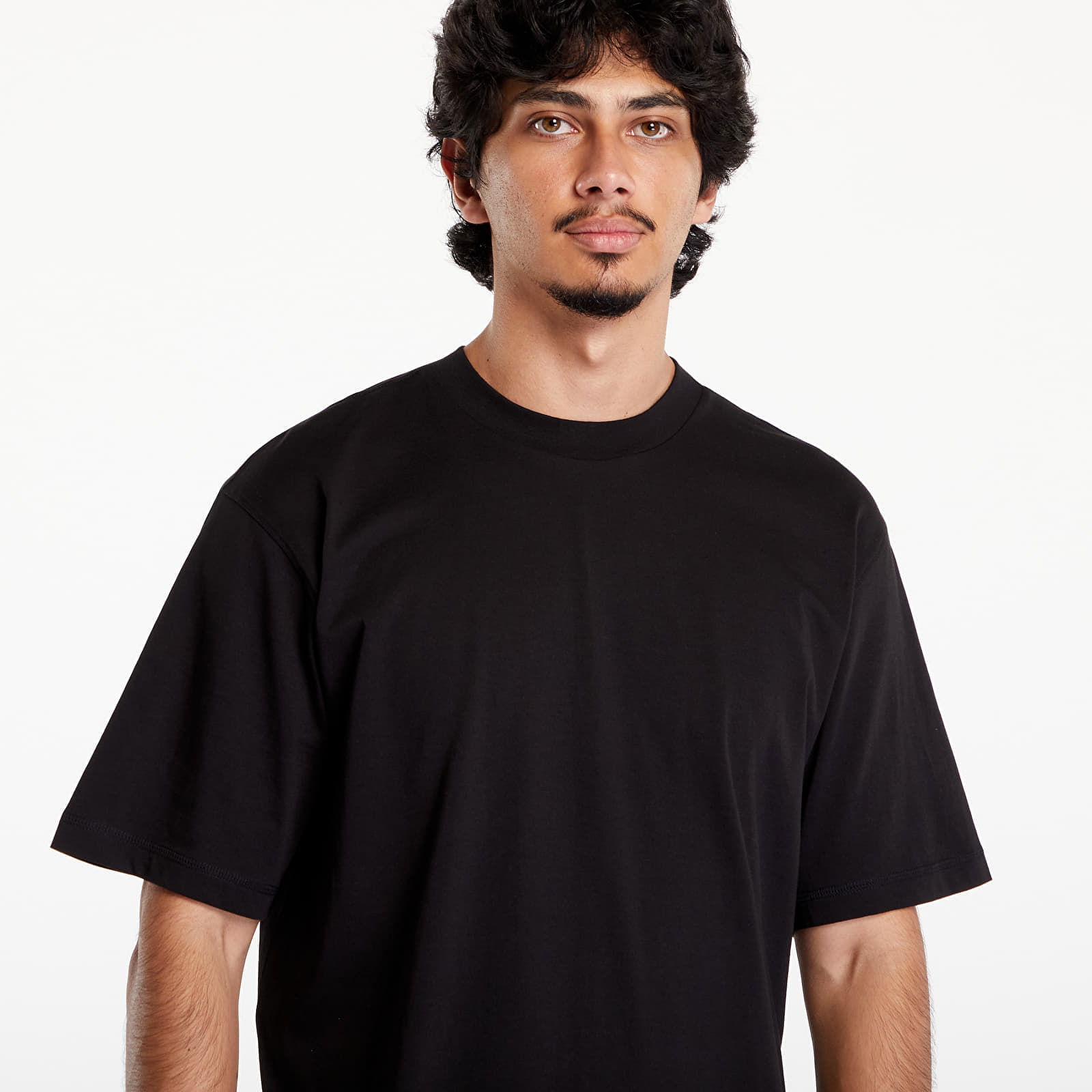 Badge Relaxed Tee Black