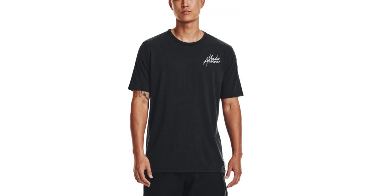 Tričko Under Armour Script Logo Graphic T-Shirt Čierna | 1373871-001, 1