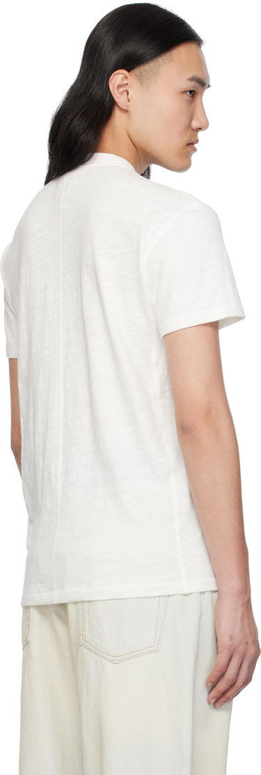 Tričko rag & bone Rag & Bone Classic Cotton Henley T-Shirt Biela | M000T996G, 2